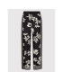 The Kooples Текстилни панталони Orchid Scarf FPAN24077K Черен Casual Fit - Pepit.bg