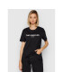 The Kooples Тишърт Jersey Print FTSC20036K Черен Regular Fit - Pepit.bg