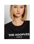The Kooples Тишърт Jersey Print FTSC20036K Черен Regular Fit - Pepit.bg