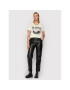 The Kooples Тишърт Print FTSC23030K Жълт Regular Fit - Pepit.bg