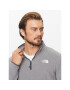 The North Face Полар M 100 Glacier 1/4 Zip - EuNF0A855WDYY1 Сив Regular Fit - Pepit.bg