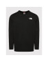 The North Face Тениска с дълъг ръкав Easy Tee NF0A2TX1 Черен Regular Fit - Pepit.bg