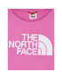 The North Face Тишърт Crop Easy NF0A83EU Розов Regular Fit - Pepit.bg