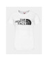 The North Face Тишърт Easy Tee NF0A4T1Q Бял Slim Fit - Pepit.bg