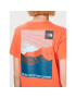 The North Face Тишърт Foundation Graphic NF0A55B2 Оранжев Regular Fit - Pepit.bg