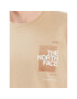 The North Face Тишърт Foundation Graphic NF0A55EF Каки Regular Fit - Pepit.bg