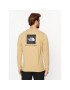 The North Face Тишърт M L/S Red Box Tee - EuNF0A493LLK51 Бежов Regular Fit - Pepit.bg