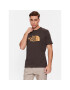 The North Face Тишърт M S/S Easy Tee - EuNF0A2TX3KOT1 Кафяв Regular Fit - Pepit.bg