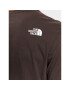 The North Face Тишърт M S/S Easy Tee - EuNF0A2TX3KOT1 Кафяв Regular Fit - Pepit.bg