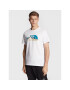 The North Face Тишърт Mountein Line NF0A7X1N Бял Regular Fit - Pepit.bg