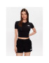 The North Face Тишърт NF0A55AO Черен Cropped Fit - Pepit.bg