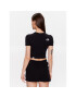 The North Face Тишърт NF0A55AO Черен Cropped Fit - Pepit.bg