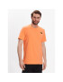 The North Face Тишърт Red Box NF0A2TX2 Оранжев Regular Fit - Pepit.bg