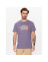 The North Face Тишърт Rust NF0A4M68 Виолетов Regular Fit - Pepit.bg