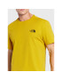 The North Face Тишърт Simple Dome NF0A2TX57 Жълт Regular Fit - Pepit.bg