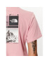 The North Face Тишърт W Foundation Graphic Tee - EuNF0A86XQI0R1 Розов Regular Fit - Pepit.bg