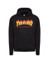 Thrasher Суитшърт Flame Черен Regular Fit - Pepit.bg