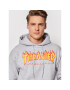 Thrasher Суитшърт Flame Сив Regular Fit - Pepit.bg