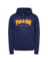 Thrasher Суитшърт Flame Тъмносин Regular Fit - Pepit.bg