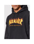 Thrasher Суитшърт Godzilla Flame Черен Regular Fit - Pepit.bg