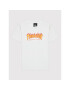 Thrasher Тишърт Flame Logo Бял Regular Fit - Pepit.bg