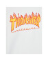 Thrasher Тишърт Flame Logo Бял Regular Fit - Pepit.bg