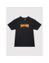 Thrasher Тишърт Flame Logo Черен Regular Fit - Pepit.bg
