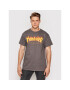 Thrasher Тишърт Flame Сив Regular Fit - Pepit.bg