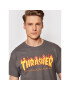Thrasher Тишърт Flame Сив Regular Fit - Pepit.bg