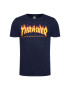 Thrasher Тишърт Flame Тъмносин Regular Fit - Pepit.bg