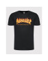 Thrasher Тишърт Godzilla Flame Черен Regular Fit - Pepit.bg