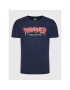 Thrasher Тишърт Jagged Logo Тъмносин Regular Fit - Pepit.bg