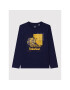 Timberland Блуза T25T33 S Тъмносин Regular Fit - Pepit.bg