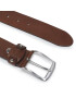 Timberland Мъжки колан 40Mm Loop Logo Belt TB0A1BY8 Кафяв - Pepit.bg