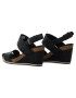 Timberland Сандали Capri Sunset Wedge TB0A1MSY0151 Черен - Pepit.bg