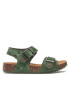 Timberland Сандали Castle Island 2 Strap TB0A2APS9111 Зелен - Pepit.bg
