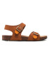 Timberland Сандали Castle Island 2 Strap TB0A4339F131 Кафяв - Pepit.bg