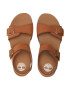 Timberland Сандали Castle Island 2 Strap TB0A4339F131 Кафяв - Pepit.bg
