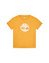 Timberland Тишърт T25R73 S Жълт Regular Fit - Pepit.bg