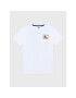 Timberland Тишърт T25T84 D Бял Regular Fit - Pepit.bg