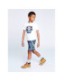 Timberland Тишърт T25T92 S Бял Regular Fit - Pepit.bg