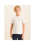 Timberland Тишърт T25Z07 D Бял Regular Fit - Pepit.bg