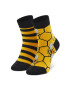 Todo Socks Чорапи дълги детски Bee Bee Жълт - Pepit.bg