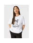 Togoshi Тишърт TG22-TSD501 Бял Relaxed Fit - Pepit.bg
