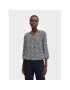 Tom Tailor Блуза 1032575 Тъмносин Relaxed Fit - Pepit.bg