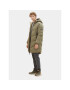 Tom Tailor Denim Пухено яке 1037389 Зелен Regular Fit - Pepit.bg