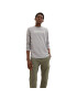 Tom Tailor Denim Тениска с дълъг ръкав 1033998 Сив Regular Fit - Pepit.bg
