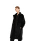 Tom Tailor Кожено палто 1033699 Черен Regular Fit - Pepit.bg