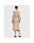 Tom Tailor Плетена рокля 1032762 Бежов Regular Fit - Pepit.bg