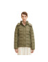 Tom Tailor Пухено яке 1032480 Зелен Regular Fit - Pepit.bg